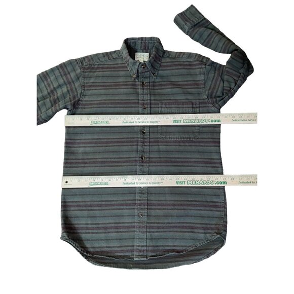 Cabelas Shirt Mens S Reg Used Long Sleeve Button Down Striped - Picture 10 of 12